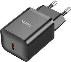 Сетевое зар./устр. Hoco N27 Black 20W 3A+2.22A+1.67A (PD+QC+AFC) USB-C универсальное черный N27 BLACK