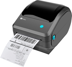 Термопринтер G&G GG-D410 203dpi 152мм/с/USB для печ.накл. черный GG-D410