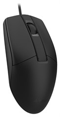 Мышь A4Tech OP-330S черный оптическая 1200dpi silent USB 3but (OP-330S (BLACK)) OP-330S (BLACK)