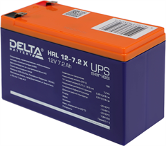 Батарея для ИБП Delta HRL 12-7.2 X 12В 7.2Ач HRL 12-7.2 X