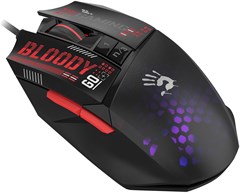 Мышь A4Tech Bloody W60 Max Mini черный/рисунок оптическая 12000dpi USB 9but W60 MAX MINI