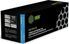 Картридж лазерный Cactus CS-CF411X CF411X голубой (5000стр.) для HP HP CLJ Pro M452dn/ M452dw/M477fd CS-CF411X