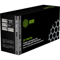 Картридж лазерный Cactus CS-TN2275S TN-2275 черный (2600стр.) для Brother HL 2240/2240R/2250/2250DN/ CS-TN2275S