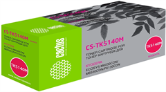 Картридж лазерный Cactus CS-TK5140M TK-5140M пурпурный (5000стр.) для Kyocera Ecosys M6030cdn/M6530c CS-TK5140M