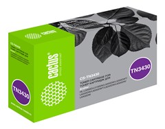 Картридж лазерный Cactus CS-TN3430 TN-3430 черный (3000стр.) для Brother HL L5000/5100/5200/6250/630 CS-TN3430