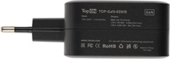 Блок питания TopON TOP-GaN-65WB автоматический 65W 5V-20V 3.25A от бытовой электросети LED индикатор 103205