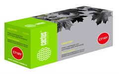 Картридж лазерный Cactus CS-C718Y 718 Y желтый (2900стр.) для Canon i-Sensys MF8330/MF8340/MF8350/MF CS-C718Y