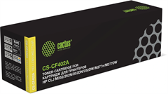 Картридж лазерный Cactus CS-CF402A CF402A желтый (1400стр.) для HP CLJ M252/252N/252DN/252DW/M277n/M CS-CF402A