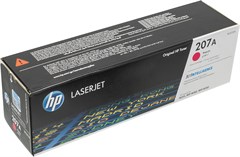 Картридж лазерный HP 207A W2213A пурпурный бар.в компл. (1250стр.) для HP M255/MFP M282/M283 W2213A