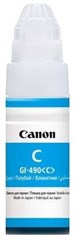 Чернила Canon GI-490C 0664C001 голубой 70мл для Canon Pixma G1400/G2400/G3400 0664C001