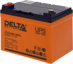 Батарея для ИБП Delta DTM 1233 L 12В 33Ач DTM 1233 L