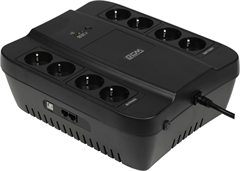 Источник бесперебойного питания Powercom Spider SPD-1000U 550Вт 1000ВА черный SPD-1000U