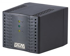 Стабилизатор напряжения Powercom TCA-2000 1000Вт 2000ВА черный TCA-2000 BLACK