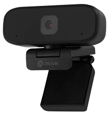 Камера Web Оклик OK-C015HD черный 1Mpix (1280x720) USB2.0 с микрофоном OK-C015HD