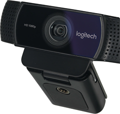 Камера Web Logitech Pro Stream C922 черный 3Mpix (1920x1080) USB2.0 с микрофоном (960-001089) 960-001089