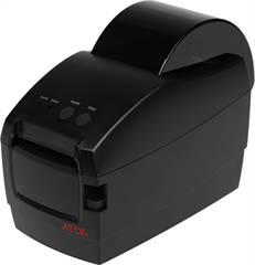 Термопринтер Атол BP21 (33924) 203dpi 127мм/с/USB/RS232 для печ.накл. черный 33924