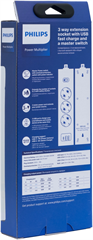Сетевой фильтр Philips CHP4336BB/51 3м (3 розетки) черный (коробка) CHP4336BB/51