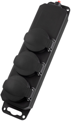 Сетевой удлинитель Buro BU-PS3.20/B-16 20м (3 розетки) оранжевый (пакет ПЭ) BU-PS3.20/B-16