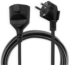 Сетевой удлинитель Buro BU-PS1.10/B 10м (1 розетка) черный (пакет ПЭ) BU-PS1.10/B