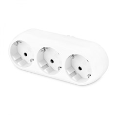 Сетевой разветвитель Buro BU-PS3G-W (3 розетки) белый (пакет ПЭ) BU-PS3G-W