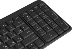 Клавиатура Logitech K251 черный беспроводная BT slim Multimedia (920-013363) 920-013363