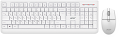 Клавиатура + мышь Acer OCC401 клав:белый мышь:белый USB беспроводная Multimedia (ZL.ACCCC.017) ZL.ACCCC.017