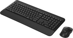 Клавиатура + мышь Logitech MK650 клав:графитовый мышь:черный/серый USB беспроводная Bluetooth/Радио  920-011013