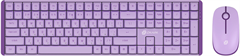 Клавиатура + мышь Оклик S315W клав:сиреневый мышь:сиреневый USB беспроводная Multimedia (1978643) 1978643
