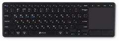 Клавиатура Оклик K614W черный USB беспроводная slim Multimedia Touch (1979327) 1979327