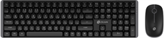 Клавиатура + мышь Оклик S315W клав:черный мышь:черный USB беспроводная Multimedia (1978741) 1978741