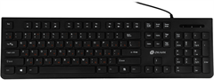 Клавиатура Оклик 505M черный USB slim (1196544) 1196544