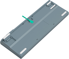 Клавиатура A4Tech Bloody S87 Energy механическая серый USB for gamer LED (S87 USB ENERGY ASH) кабель S87 USB ENERGY ASH