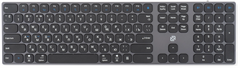 Клавиатура Оклик K867W серый/черный USB беспроводная BT/Radio slim Multimedia (2002130) 2002130