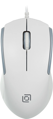 Мышь Оклик 245M белый оптическая 1000dpi USB 3but (471480) 471480