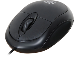 Мышь Оклик 105S черный оптическая 800dpi USB для ноутбука 3but (400941) 400941