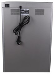 Шредер Deli 9906 серый с автоподачей (секр.P-5) фрагменты 16лист. 30лтр. скрепки скобы пл.карты CD 9906