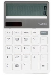Калькулятор настольный Deli Nusign ENS042WHITE белый 12-разр. ENS042WHITE