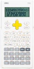 Калькулятор научный Deli E1720-white белый 10+2-разр. E1720-WHITE