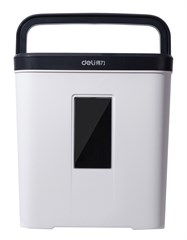 Шредер Deli E9939 белый (секр.P-4) фрагменты 5лист. 12лтр. скобы E9939