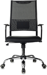 Кресло руководителя Бюрократ CH Balance SL черный Elastic-102 сетка/ткань крестов. металл хром CH BALANCE SL B