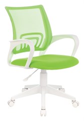 Кресло Бюрократ CH-W695NLT салатовый TW-03A TW-18 сетка/ткань крестов. пластик пластик белый CH-W695NLT/SD/TW-18