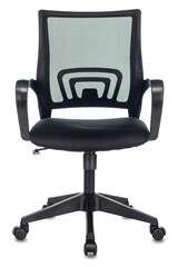 Кресло Бюрократ CH-695N черный TW-01 сиденье черный TW-11 сетка/ткань крестов. пластик CH-695N/BLACK