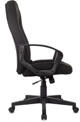 Кресло руководителя Бюрократ T-898 черный 3С11 крестов. пластик T-898/3C11BL