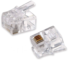 Разъем Ningbo TL-RJ-11 (упак.:100шт) TL-RJ-11