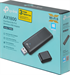 Сетевой адаптер Wi-Fi TP-Link ARCHER TX20U AX1800 USB 3.0 (ант.внутр.) 2ант. ARCHER TX20U