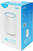 Бесшовный Mesh роутер Cudy M1200 (M1200(1-PACK)) AC1200 10/100BASE-TX белый M1200(1-PACK)