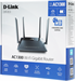 Роутер беспроводной D-Link DIR-853/URU/R3A AC1200 10/100/1000BASE-TX/4G ready черный DIR-853/URU/R3A