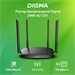 Роутер беспроводной Digma DWR-AC1201 AC1200 10/100BASE-TX черный DWR-AC1201