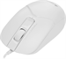 Мышь A4Tech Fstyler FM12S белый оптическая 1200dpi silent USB 3but (FM12S WHITE) FM12S  WHITE