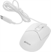 Мышь A4Tech Fstyler FM12S белый оптическая 1200dpi silent USB 3but (FM12S WHITE) FM12S  WHITE
